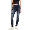 Desigual Denim bruselas Pantaloni Casual, Blu, 42 Donna