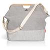 Prym Borsa Store & Travel Canvas & Bamboo, bambù, Grigio, 45 x 30 x 50 cm