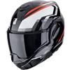 Scorpion casco modulare Exo-Tech Evo Furio - Nero Rosso