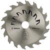 Bosch 1x Lama per Sega Circolare Precison (per Legno, Ø 150 x 2.5/1.5 x 20/16 mm, 36 Denti, ATB, con 1x Anello di Riduzione 16 mm, Accessori Seghe Circolari)