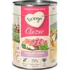 Feringa Classic Meat Menù 12 x 400 g - Salmone e Tacchino con Zucchine e Crescione d'acqua