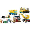 lego Camion Da Cantiere E Gru con Palla Da Demolizione City Great Vehicles 235 Pezzi Per Bambini da 4+ Anni - 60391