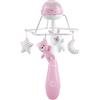 CHICCO Artsana Giostrina Musicale Arcobaleno First Dreams Prima Infanzia per Bambini da 0+ Mesi colore Rosa - 11401.10