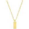 Joop! Catena con Ciondolo in Acciaio Inossidabile, Collana unisex da Donna e da Uomo, 60 cm, oro, in confezione regalo, 2035895