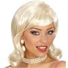 W WIDMANN MILANO Party Fashion - Parrucca anni '60, parrucca a capelli corti, capelli sintetici per carnevale, feste a tema