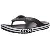 Crocs Unisex Adulto Bayaband Flip Infradito, Black/White, 37/38 EU