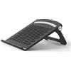 CELLONIC Universale supporto pc portatile, nero laptop stand, rialzo notebook con funzione di aerazione e sostegno, postura più comoda - per portatili da 13" ai 17,3