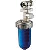 Aquamax Dosamax Spazio Stop Filtro Acqua Anticalcare Dosatore di Polifosfati con Sistema By-Pass Aggancio Verticale e Attacchi 1/2-1/2 ,