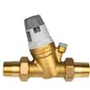 CALEFFI Riduttore di Pressione Senza Manometro a Sede Compensata Attacchi 1/2" a Bocchettone ,
