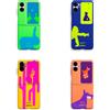 OPPO X QEEBOO Cover Bundle per Find N2 Flip White