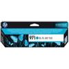 Hp Cartuccia D'Inchiostro Ciano Cn622Ae 971 2500 Pagine Originale