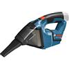 Bosch Professional 06019E3000 Gas 12V Aspirapolvere, 900 l/min, 0.35 L, Nero, Blu