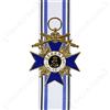 bavarese Military Service Order - color oro RIPRODUZIONE WW1 Medaglia con nastro