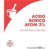 A.MENARINI IND.FARM.RIUN.SRL Acido Borico Afom Solcut.3%500