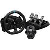 Logitech G Kit da corsa Logitech G923 SE: volante da corsa e pedali G923, TRUEFORCE, vera pelle + leva del cambio Driving Force - Per PS5, PS4, PC, Mac - Nero"