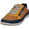 bugatti Scarpe da lavoro da uomo, con lacci, Giallo Dark Blue 5041, 44 EU