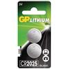 GP(GPBM) LITHIUM BATTERY PACK 10 PZ CR2025 - 3V