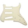 Dopro Battipenna bianco invecchiato a 11 fori stile Strat per chitarra con ponte invertito per Fender Jimi Hendrix Stratocaster