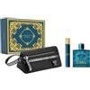 Versace Cofanetto Versace Eros 100 ml eau de toilette + Travel Spray 10ml + Trousse