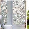JSJJARD Window Film 3D Trasparente Circle Decor Painting Glass Window Film Rainbow Effect Removable Glass Stickers Statatically Adhesive Window Sticker (colore: 45 x 200 cm)