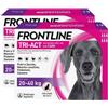 Frontline Tri-Act Antiparassitario Per Cani Contro Parassiti E Insetti Volanti 20-40Kg KIT 12 PIPETTE