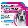 Frontline Tri-Act Antiparassitario Per Cani Contro Parassiti E Insetti Volanti 10-20Kg KIT 12 PIPETTE