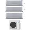 Panasonic CONDIZIONATORE PANASONIC TRIAL SPLIT ETHEREA SILVER 9000+9000+18000 BTU WIFI INVERTER CU-4Z80TBE A++