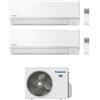 Panasonic CONDIZIONATORE PANASONIC DUAL SPLIT TZ SUPER COMPATTA 12000+12000 BTU WIFI INVERTER CU-2Z50TBE A+++