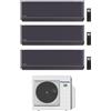 Panasonic CONDIZIONATORE PANASONIC TRIAL SPLIT ETHEREA GRAFITE 9000+9000+9000 BTU WIFI INVERTER CU-4Z80TBE A++
