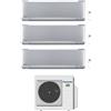 Panasonic CONDIZIONATORE PANASONIC TRIAL SPLIT ETHEREA SILVER 7000+9000+12000 BTU WIFI INVERTER CU-4Z68TBE A++