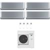 Panasonic CONDIZIONATORE PANASONIC QUADRI SPLIT ETHEREA SILVER 7000+9000+9000+9000 BTU WIFI INVERTER CU-4Z68TBE A++