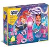 Clementoni- Scienza Fun-Magia di Glitter-Gioco Scientifico 8 Anni, Laboratorio Esperimenti, Fabbrica, Kit per Slime Glitterato, Versione in Italiano-Made in Italy, Colore, 19349