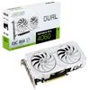 ASUS Dual RTX4060 OC 8G EVO WHITE NVIDIA GeForce RTX 4060 8 GB GDDR6