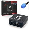 ELEC-AUTO Interfaccia USB MP3 FLAC - Ausiliario per auto ALFA ROMEO, FIAT, LANCIA | Caricabatterie | Presa jack | Custodia da incasso invisibile | Accessorio autoradio | Presa adattatore per chiave USB