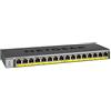 NETGEAR Switch Ethernet PoE 16 porte Unmanaged (GS116PP), Switch PoE gigabit con 16 PoE+ a 183 W, montaggio desktop, a parete o su rack e assistenza limitata a vita