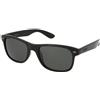 Polaroid PLD 1015/S DL5/LB | Occhiali da Sole Graduati o Non Graduati | Prova Online | Unisex | Plastica | Quadrati | Nero | Adrialenti