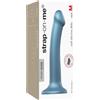 Strap-on-me Lucentezza Metallica M - dildo ipoallergenico (blu metallizzato)