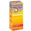 Reckitt Nurofen - Bambini 100 Mg/5 Ml Sospensione Orale Gusto Fragola Senza Zucchero Flacone Da 150 Ml Con Siringa Dosatrice