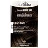 Euphidra Colorpro Xd 400 Castano Gel Colorante Capelli In Flacone + Attivante + Balsamo + Guanti