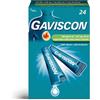 Gaviscon - 500 Mg/10 Ml + 267 Mg/10 Ml Sospensione Orale Aroma Menta24 Bustine Monodose Da 10 Ml