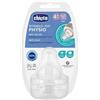 Chicco Tettarella Perfect 5 4m In Silicone 3 Fori 2 Pezzi
