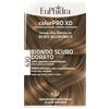 Euphidra Colorpro Xd 630 Biondo Scuro Dorato Gel Colorante Capelli In Flacone + Attivante + Balsamo + Guanti