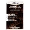 Euphidra Colorpro Xd 435 Castano Fondente Gel Colorante Capelli In Flacone + Attivante + Balsamo + Guanti