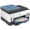 HP STAMPANTE ALL IN ONE HP 7306 SMART TANK FRONTE RETRO WI-FI LAN BT USB 4800x1200