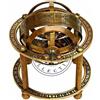 fatto a mano Antico globo da collezione nautico sfera armillare in ottone astrolabio marit...