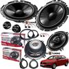 Pioneer Kit 6 Casse Altoparlanti Pioneer Anteriori 165 + Posteriori 13 per Fiat Tipo II