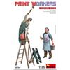 MiniArt Mini Art 38094 1:35 Set di pittori con accessori (2) - riproduzione fedele all'originale, modellismo, kit di costruzione in plastica, artigianato, hobby, incollaggio, modellismo, assemblaggio