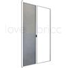 SANGIORGIO srl Zanzariera Per Porta Apertura Orizzontale Scorrevole 150x250 Riducibile Bianco Sangiorgio