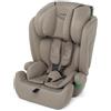 Foppapedretti Seggiolino Auto Babyroad I-Size, per bambini da 76 a 150 cm di altezza, 15mesi-12 anni, conforme ECE R129, Fissaggio a 3 punti, Safe Body Protection, Protezione Impatti Laterali, Sand