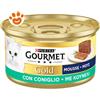 Purina Cat Gourmet Gold Mousse con Coniglio - Lattina Da 85 Gr